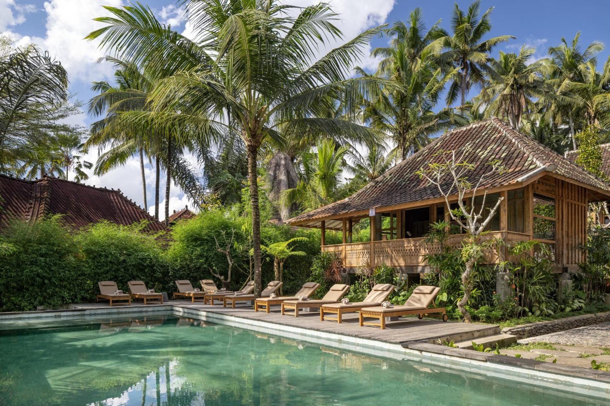 Rumah Kayu Resort Ubud Esterno foto